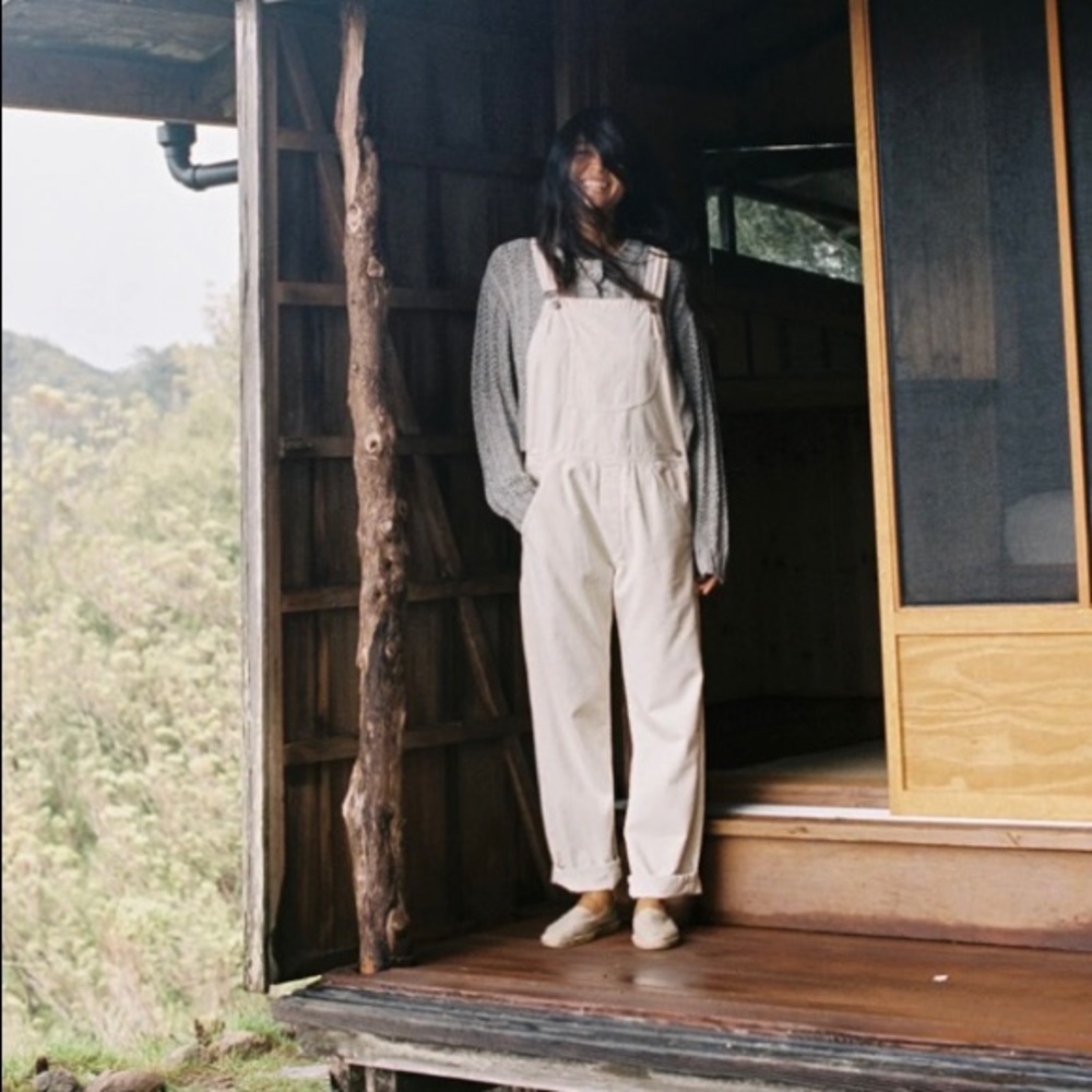 We The Free Cream Jumpsuit